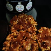 Dark Choc Caramel Florentines